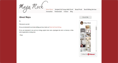 Desktop Screenshot of maya-rock.com